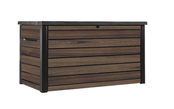 Ontario 870L Storage Box with Divider - Rosewood - Storage Boxes