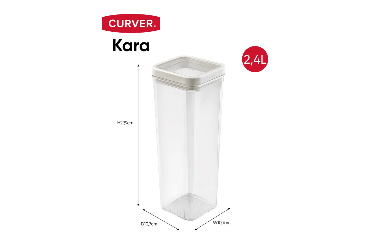 Kara Voorraadbus 2,4L - Wit