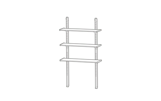 Buy Black Shelf Kit 40 for Sheds - Keter Canada