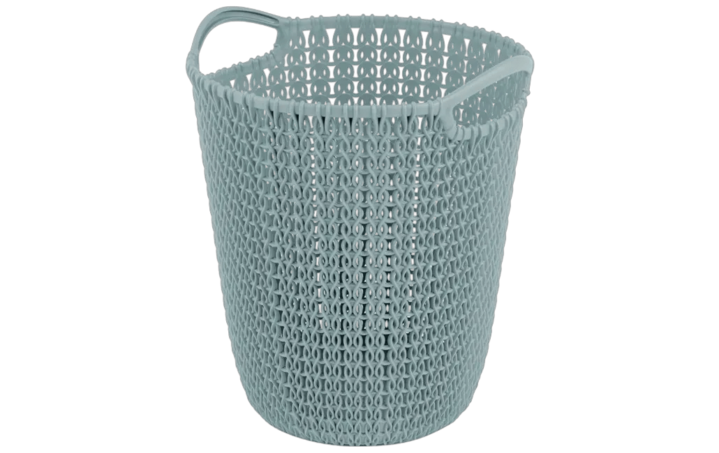 סל ניירות 7 ליטר סרוג (דגם KNIT 7L) -  - חום