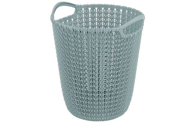 סל ניירות 7 ליטר סרוג (דגם KNIT 7L) -  - חום