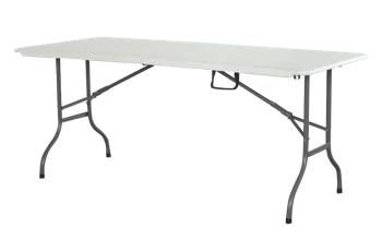 שולחן מתקפל 1.80 מטר Fold & Go - שולחנות מתקפלים