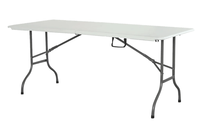 שולחן מתקפל 1.80 מטר Fold & Go