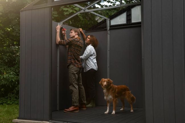 מחסן סטרונגהולד 11.5x10 - אפור