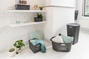 Infinity Dots Opbergbox 11L - Antraciet - Opbergen