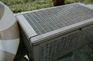 Signature 135 Gallon Large Deck Box - Mist Gray - Keter US