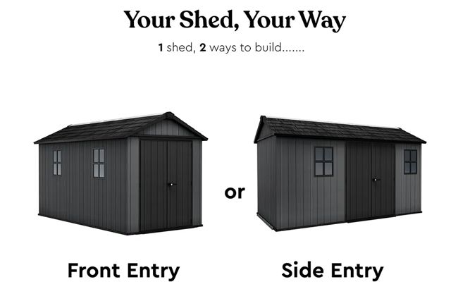 Newton Plus 1375 Tuinhuis - 413x230x246cm