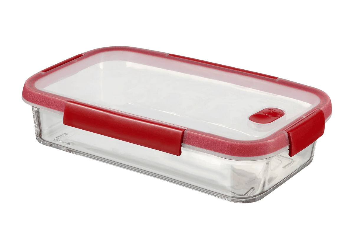 Smart Cook Ovenschaal 2,3L - Transparant/Rood