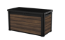 100 Gallon Deck Box Signature Storage Box Rosewood Brown - Keter US