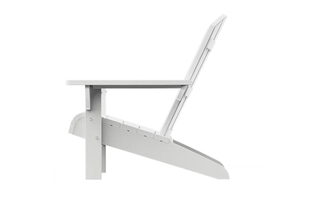 Troy Adirondack Stuhl – 93x80x96.5 cm – 2 Stück - Weiss