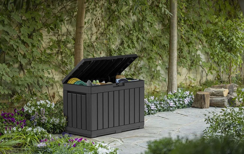 Kentwood 190L Aufbewahrungsbox - Graphit