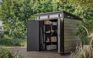 Signature Ashwood Brown Medium Storage Shed - 7x7 Shed - Keter US
