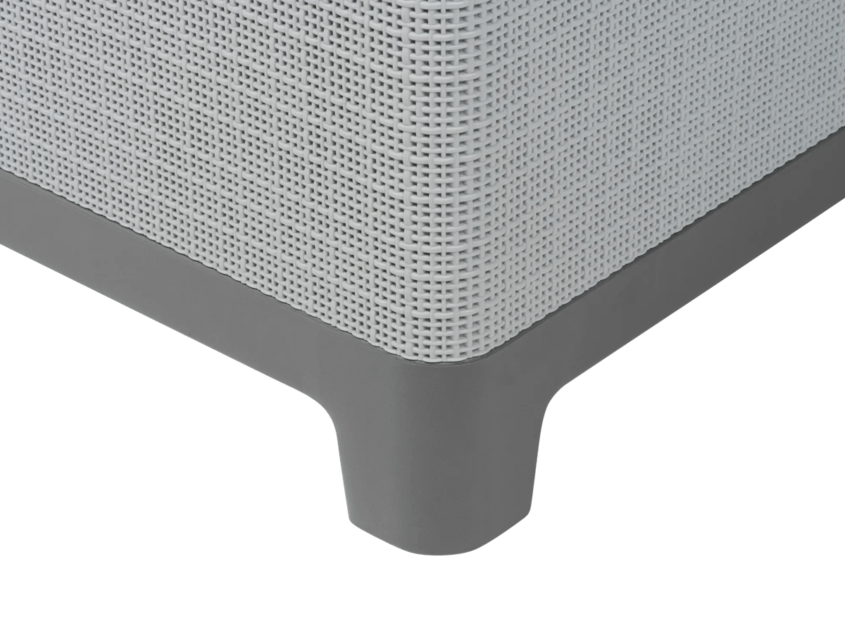 Scandi Linea Opbergtafel - Lichtgrijs