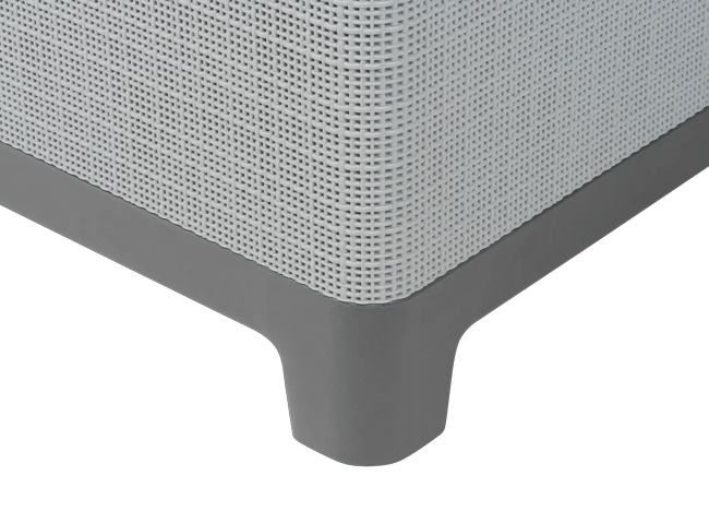 Scandi Linea Opbergtafel - Lichtgrijs