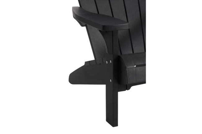 Troy Adirondack Tuinstoel - 81x93x96,5cm - Antraciet