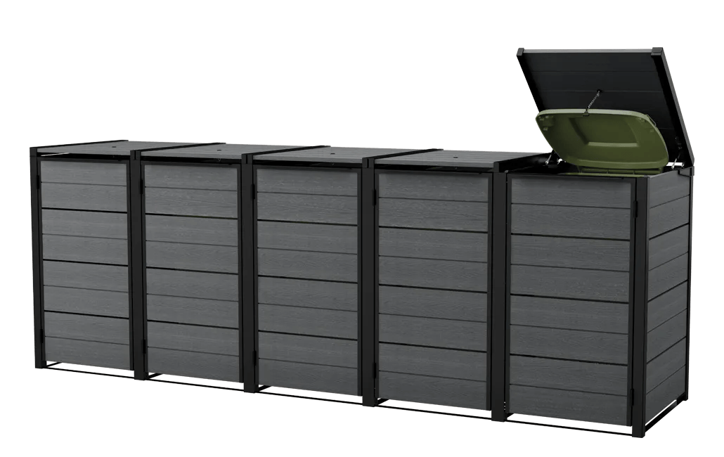 Hide Away 1x240L Multifunktionsbox Erweiterung - Grau