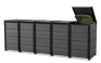 240L Bin Hideaway Extension - Grey