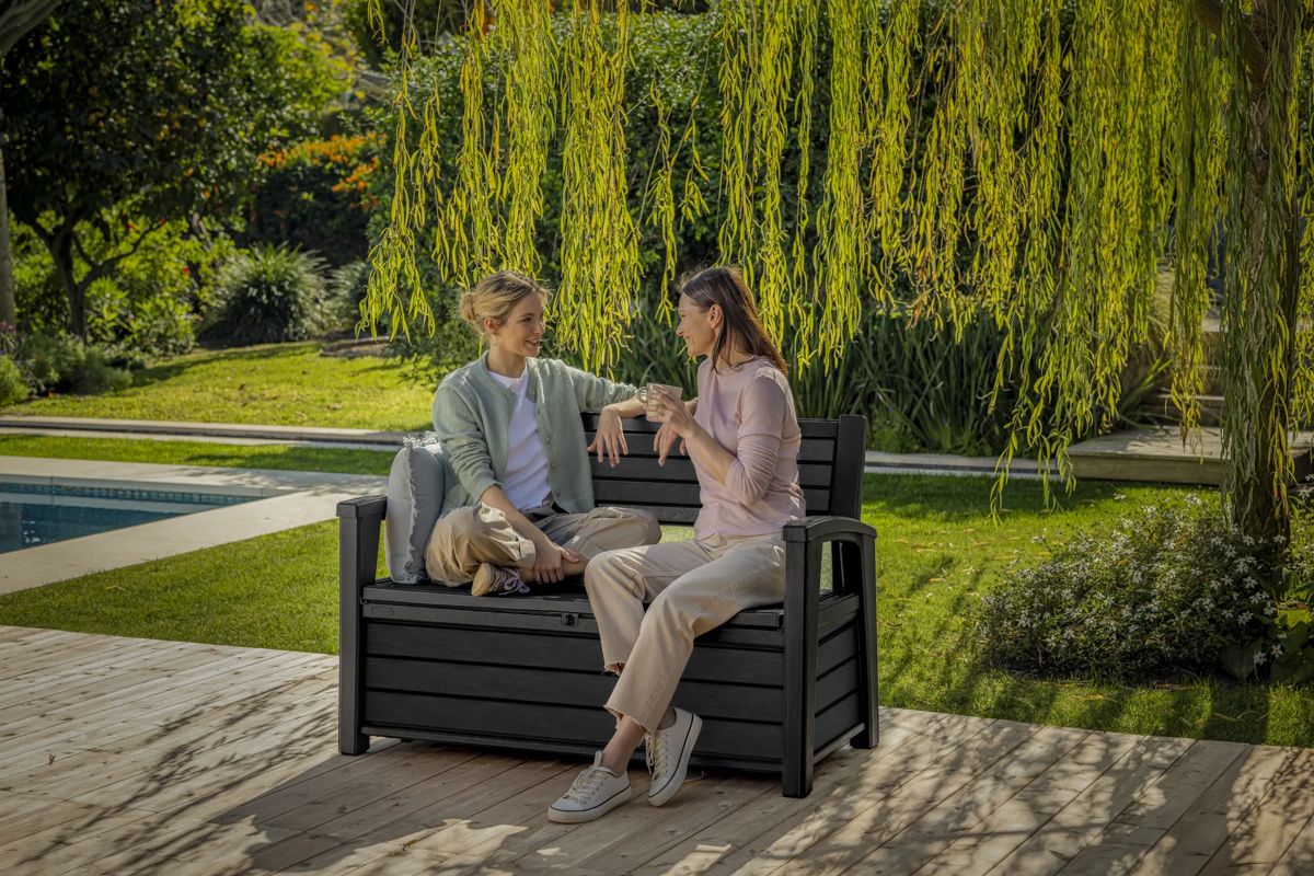Keter Hudson 60 Gallon Outdoor Storage Bench - Canada