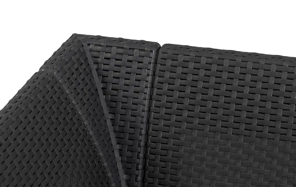 Emma 5 Seater Corner Set - Graphite