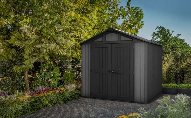 Stronghold 8x8ft Shed - Grey
