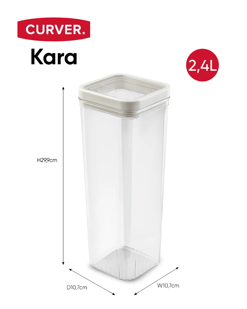 Kara Voorraadbus 2,4L - Wit