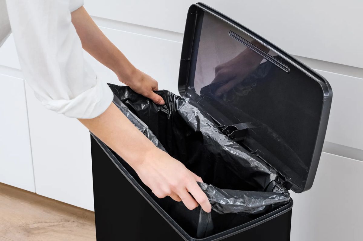 Decobin Prullenbak 65L - Zwart