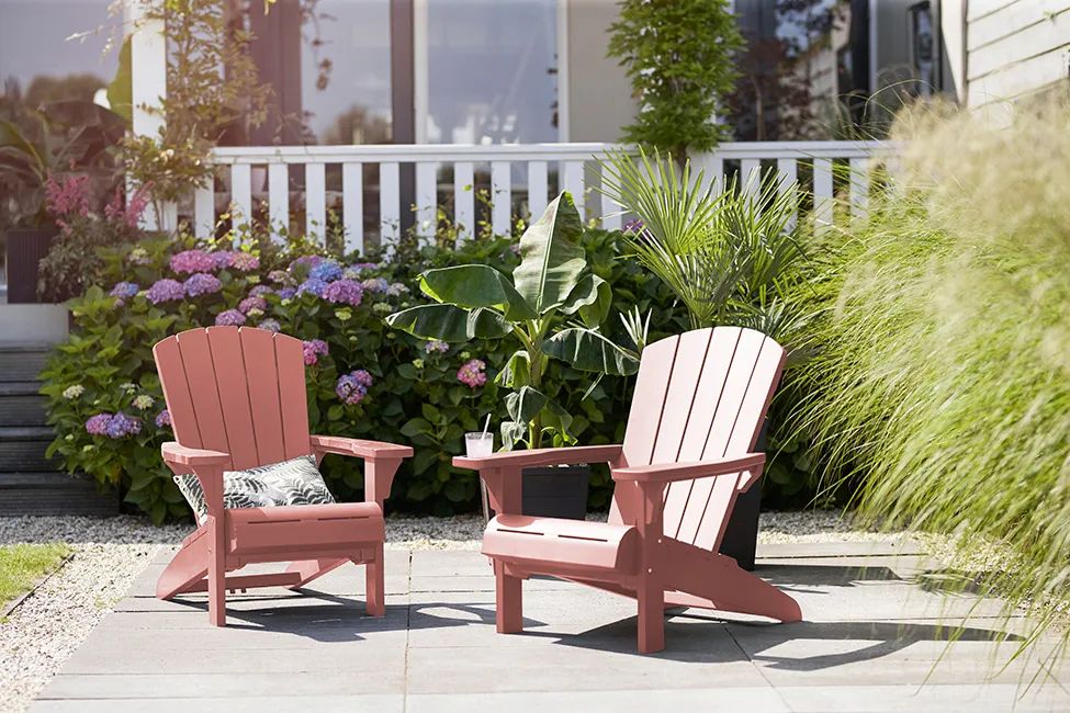 Troy Adirondack Tuinstoel - set van 2 - Terracotta