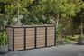 Signature Hide Away Containerberging - 4x240L - Ashwood
