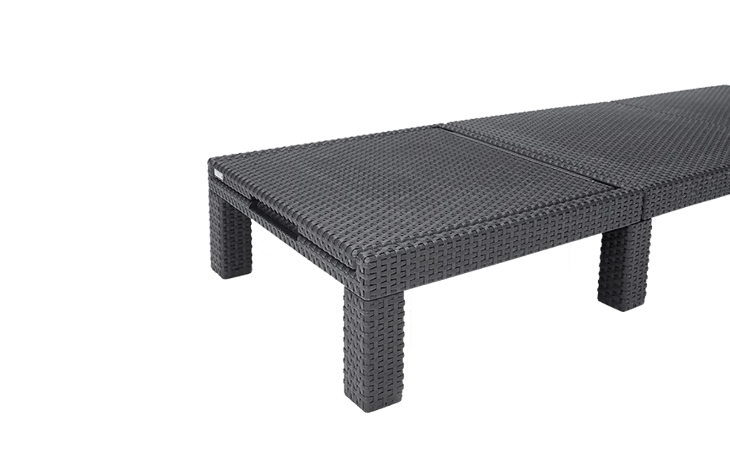 Chaise longue Daytona Deluxe - Graphite