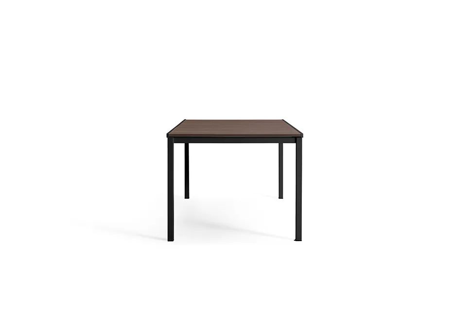 Table Porto 156cm 6 places - Marron Aspect Noyer
