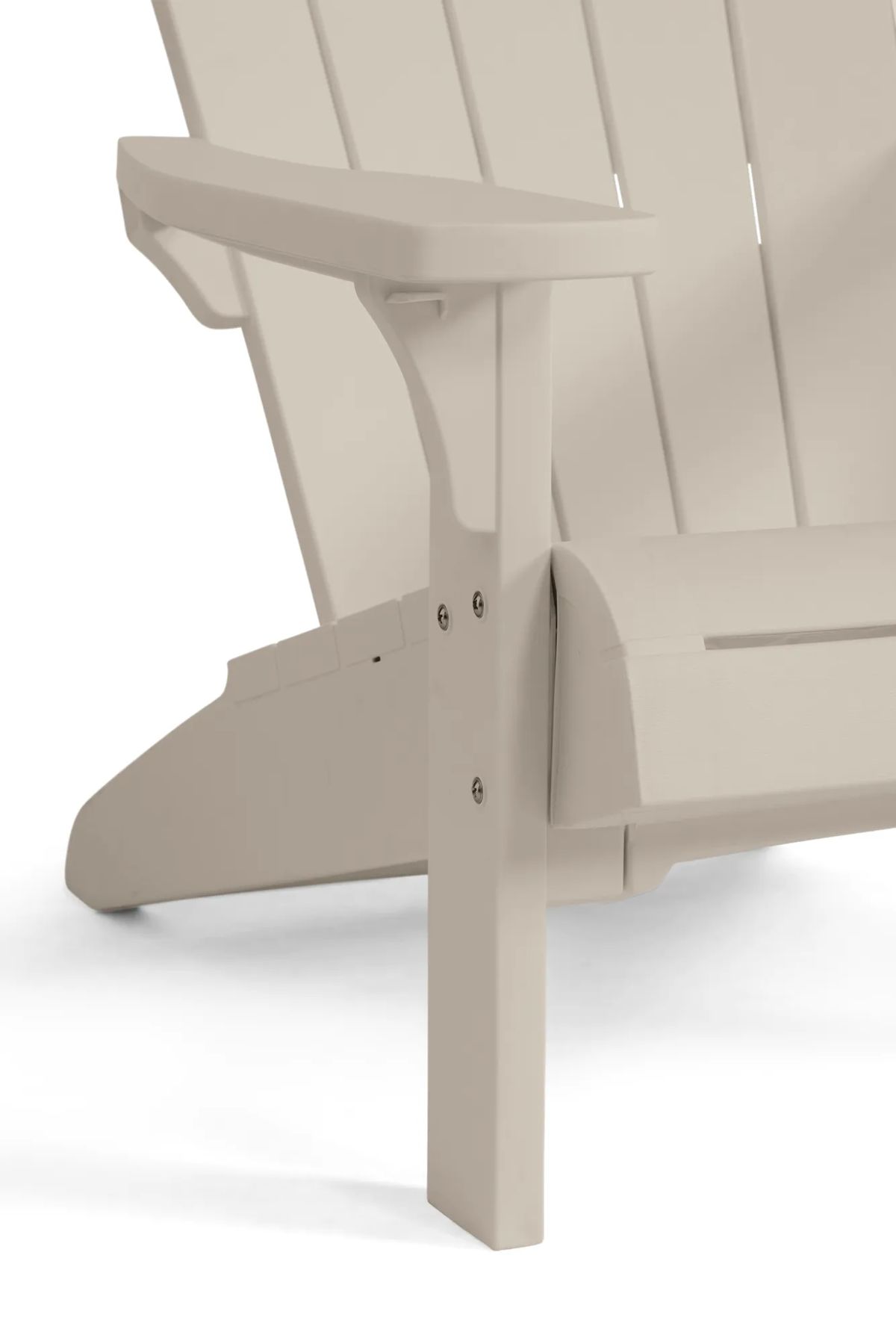 Troy Adirondack Tuinstoel - 81x93x96,5cm - Soft Beige