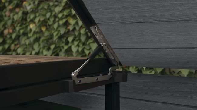 240L Bin Hideaway Extension - Walnut Brown