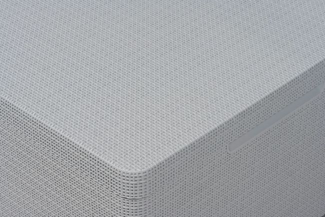 Conjunto de exterior de 4 plazas Scandi con mesa de almacenamiento - 