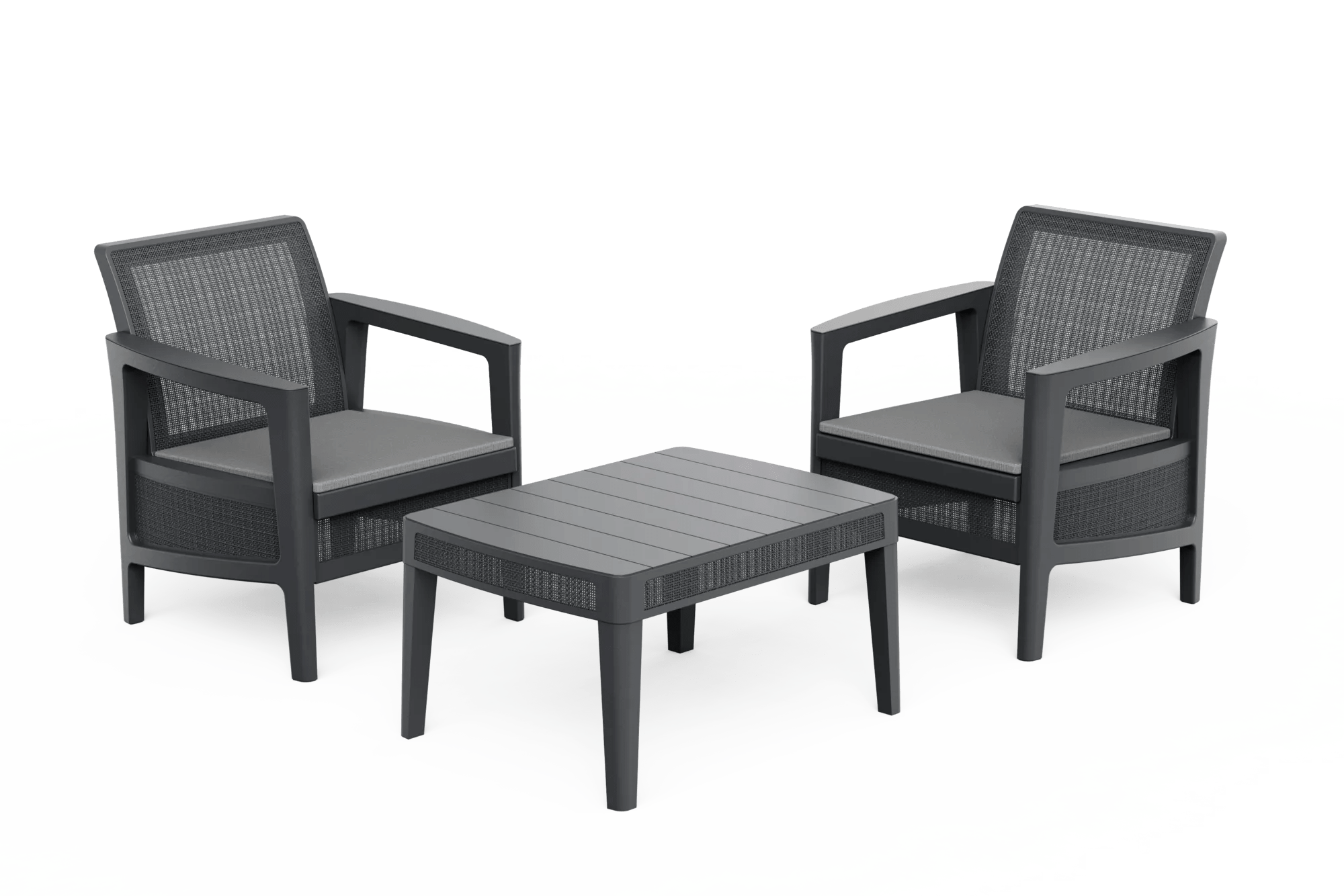 Atlas Linea Balcony Set - Graphite