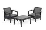 Atlas Linea Balcony Set - Graphite
