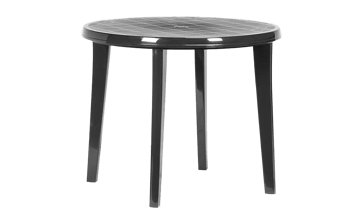 שולחן ליסה - אפור כהה - שולחנות לגינה