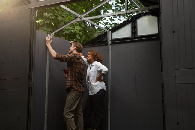 מחסן סטרונגהולד 11.5x10 - אפור