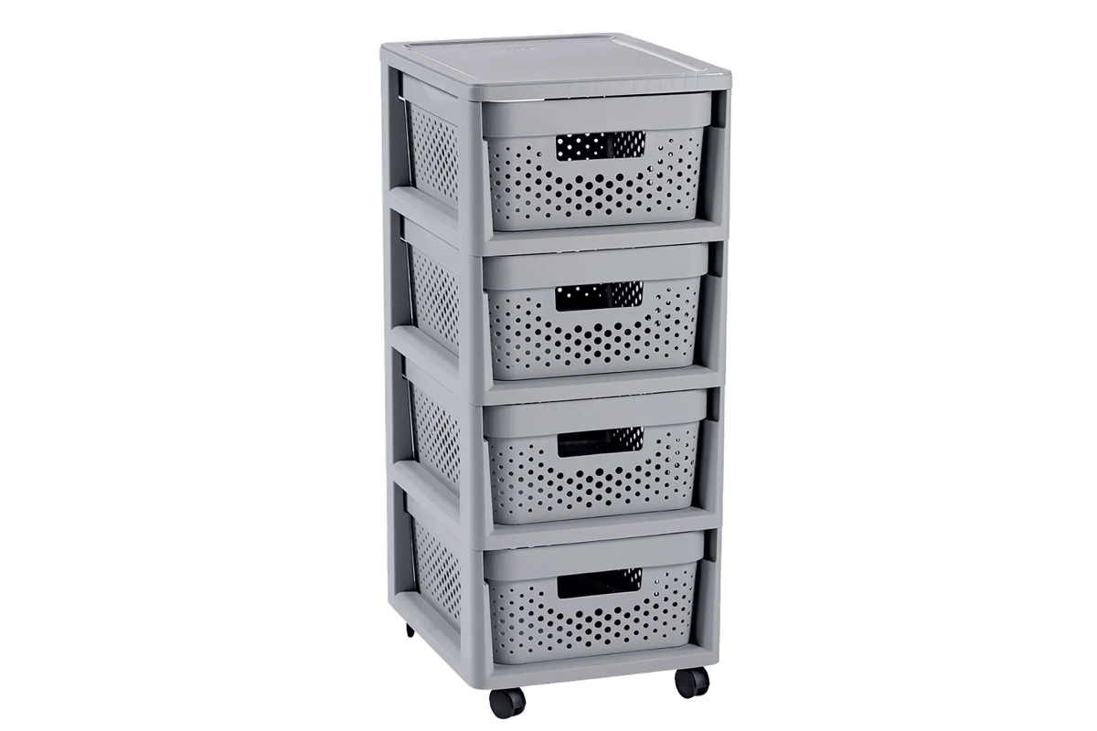Infinity Dots Ladesysteem 4x11L - Grijs