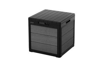Cortina 30 Gallon Deck Box - Graphite - Small Deck Boxes