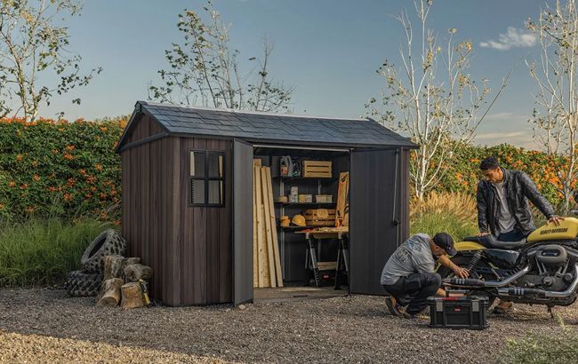 Signature 1175 Tuinhuis - 350x230x246cm - Pine - Rosewood