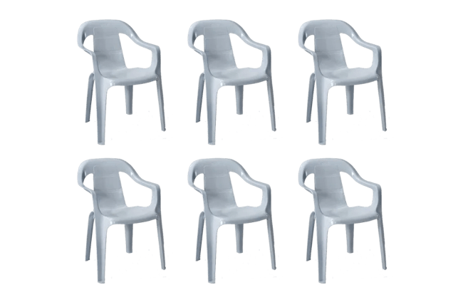 6 כיסאות מילי - גרניט