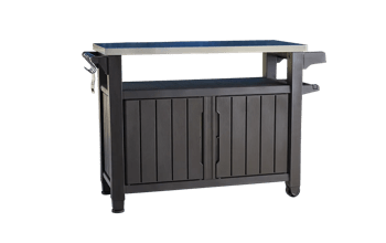 Unity XL Outdoor Kitchen Cart with Storage - Brown - Outdoor Kitchen Units