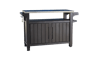 Unity XL Brown Outdoor Kitchen Cart with Storage - Keter US