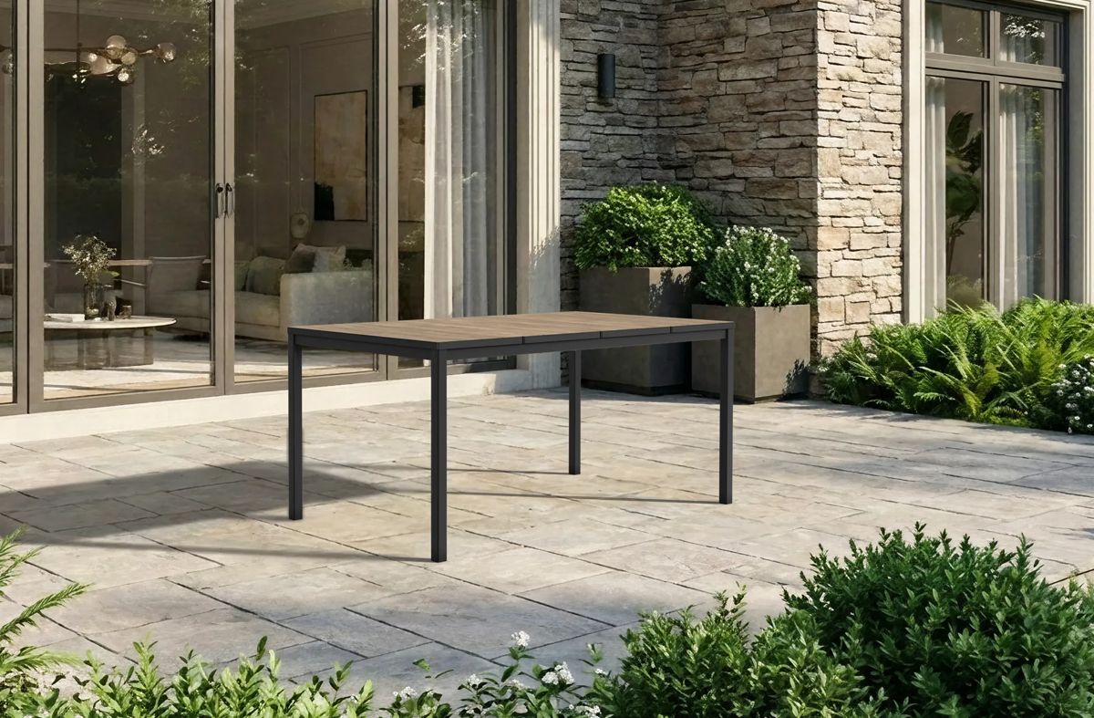 Porto Nova Tafel - 155x94x75cm - Ashwood