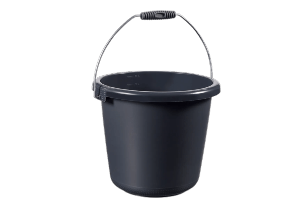 Emmer 10L - Antraciet - Schoonmaken