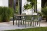 Signature Porto Dining Table + Metaline Dining Chair, Set of 4 - Olive Green