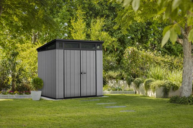 Artisan 2.0 Pent 7x7ft Shed - Grey - 