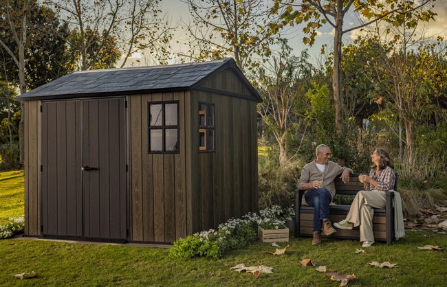 Signature 759 Tuinhuis - 230x287x246cm - Walnut