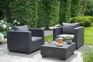 Salta Outdoor Lounge Chair - Graphite - Keter US