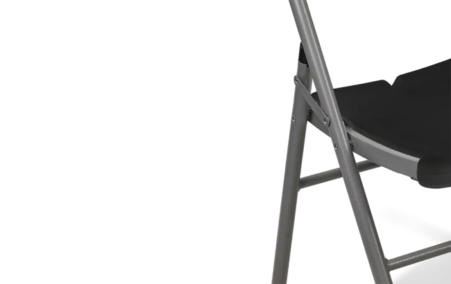 כיסא מתקפל Fold & Go - שחור